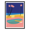 Art-Poster - Malibu Beach - Rosi Feist