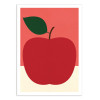 Art-Poster - Red apple - Rosi Feist
