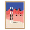 Art-Poster - Ski Alpin - Rosi Feist