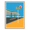 Art-Poster - Spark Gas Station - Rosi Feist