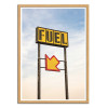 Art-Poster - Fuel Sign Arrow - Nick Dantzer