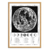 Art-Poster - Moon map - Alex Foster