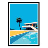 Art-Poster - Villa and Palm tree - Vistas Studio