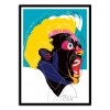 Art-Poster 50 x 70 cm - Edition 50 ex. - Man Yelling - Alvaro Tapia