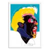 Art-Poster 50 x 70 cm - Edition 50 ex. - Man Yelling - Alvaro Tapia