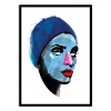 Art-Poster 50 x 70 cm - Edition 50 ex. - Woman Head - Alvaro Tapia