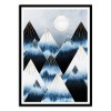 Art-Poster 50 x 70 cm - Frost Mountains - Elisabeth Fredriksson