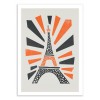 Art-Poster 50 x 70 cm - Eiffel Tower - Fox and Velvet