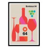 Art-Poster 50 x 70 cm - Bordeaux 64 - Bo Lundberg