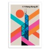 Art-Poster 50 x 70 cm - Hong-Kong 80 - Bo Lundberg