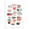 Art-Poster 50 x 70 cm - Coffee Cup Collection - Elisabeth Fredriksson