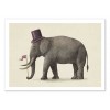 Art-Poster 50 x 70 cm - Elephant Day - Terry Fan