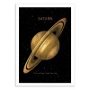 Art-Poster 50 x 70 cm - Saturn - Terry Fan