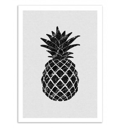Art-Poster 50 x 70 cm - Pineapple Marble - Orara Studio