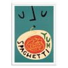 Art-Poster 50 x 70 cm - Spaghetti - Fox and Velvet