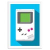 Art-Poster - Retro Gamer : Game Boy - Olivier Bourdereau