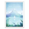 Art-Poster 50 x 70 cm - Visit New Zealand - Henry Rivers