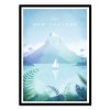 Art-Poster 50 x 70 cm - Visit New Zealand - Henry Rivers