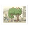 Art-Poster 50 x 70 cm -The tree cat - Eric Fan