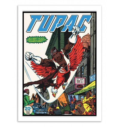 Art-Poster - Tupac Comics - David Redon