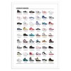 Art-Poster 50 x 70 cm - Legendary Sneakers - Olivier Bourdereau