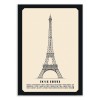 Art-Poster - Tour Eiffel - Lionel Darian