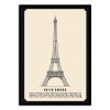Art-Poster - Tour Eiffel - Lionel Darian