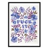 Art-Poster - Blueberry Fuck it - Cat Coquillette