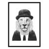 Art-Poster - Sir Lion - Balazs Solti