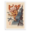 Art-Poster - Pizza Kong - Ilustrata