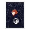 Art-Poster - Back to the moon - Céleste Wallaert