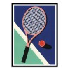 Art-Poster - Malibu Tennis club - Rosi Feist