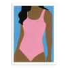 Art-Poster - Pink Swimsuit - Rosi Feist