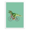 Art-Poster - T-Rex bike - Jonas Loose