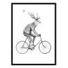 Art-Poster - Even a gentleman rides - Mike Koubou