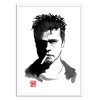 Art-Poster - Brad Pitt - Pechane Sumie