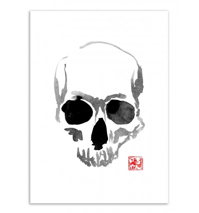 Art-Poster - Skull - Pechane Sumie
