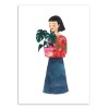 Art-Poster - Plants lady - Ploypisut