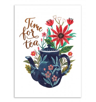 Art-Poster - Time for tea - Ploypisut
