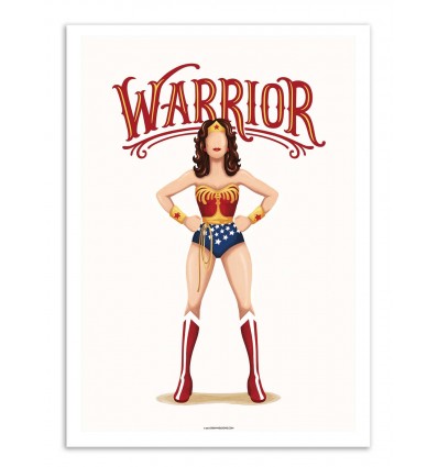 Art-Poster - Wonderwoman - Nour Tohme