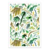 Art-Poster - Brushstrokes Palms Green - Ninola