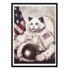 Art-Poster - Meow out of space (Colored version) - Mike Koubou