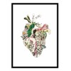 Art-Poster - Vintage botanical heart - Bianca Green