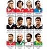 Art-Poster - Legendary Rugby Players - Olivier Bourdereau